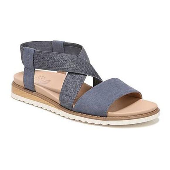 NWT Dr. Scholl's Women Strappy Sandals - Dark Blue Size 6.5 - Picture 1 of 6